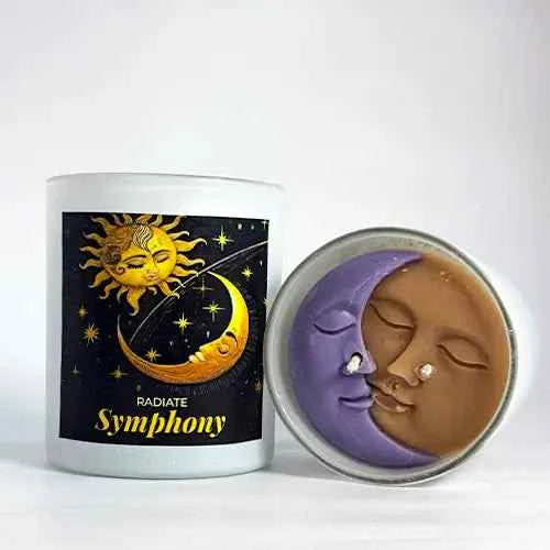 Symphony: Musk Rose Soy Wax Scented Candle