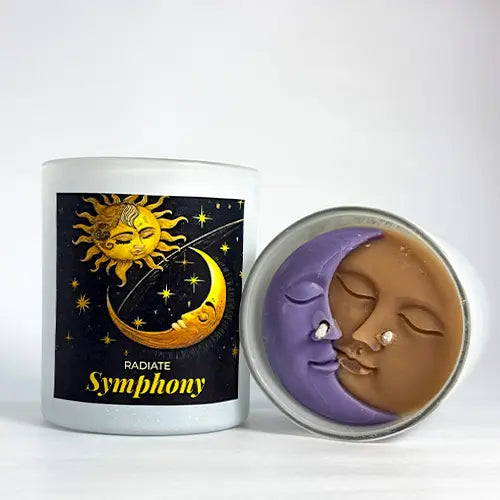 Symphony: Musk Rose Soy Wax Scented Candle